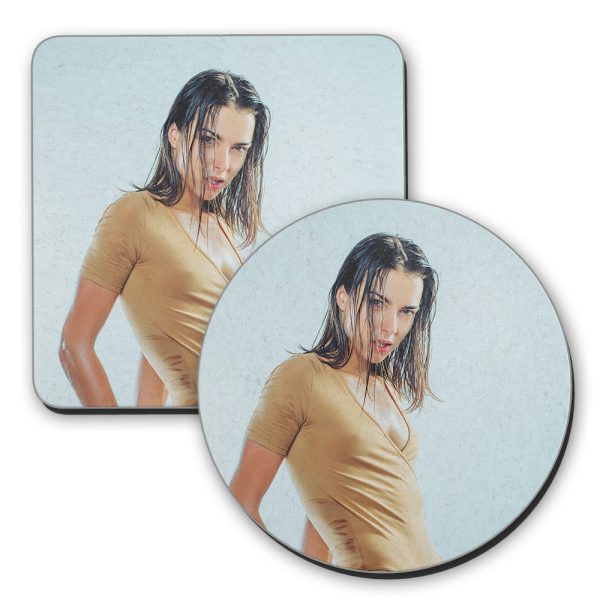 Round-Square-Textured-Hardboard-Coaster Photo Style