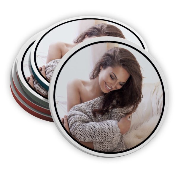 RoundMarbleCoasters Photo Style